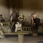 Star Wars - Tatooine Skiff with figures