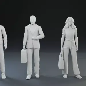 Six Million Dollar Man - 8 Piece Set - 1:24