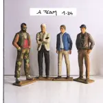 A-TEAM - 4 FIGURE SET - 1:24