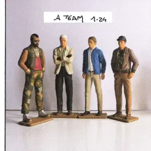 A-TEAM - 4 FIGURE SET - 1:24