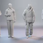 James Bond Villains - Set 3 - Zao, Stromberg, Safin & Green - 1:18