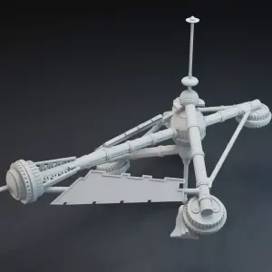 JAMES BOND 007 - MOONRAKER DRAX Space Station - 8 inches long 2 Shuttles