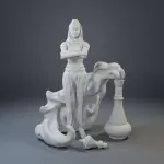 I Dream of Jeannie - (1:18) Jeannie, Bottle, Cork, and Smoke