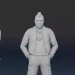 A-TEAM - 4 FIGURE SET - 1:24