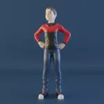 The IRON GIANT - 12 inch - Walmart Exclusive - 2 HOGARTH HUGHES FIGURE SET
