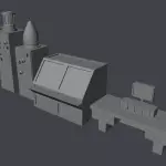 Batman - 1966 Bat Cave 15 Computer Set - 1:24