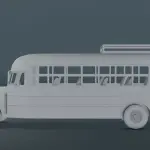 The Partridge Family Bus - 10" 6 Piece Bus and 7 FIGURES - 1:35