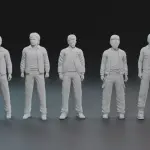 The WRAITH Movie 1986 - 18 Figure - 1:24