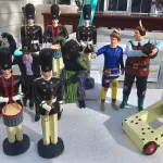 Laurel Hardy Babes in Toyland 9-piece Set - 1:18