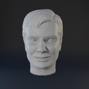 Ideal Action Boy replacement head sculpt