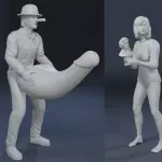 CLOCKWORK ORANGE - 6 Figure Set - ALEX - CAT LADY - DROOGS - 1:18