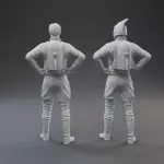 The Rocketeer - Betty Peevy Lothar Butch - 8 Piece Set - 1:24