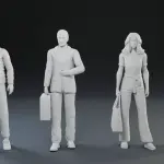 Six Million Dollar Man - 8 Piece Set - 1:24