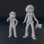 H.R. PufnStuf - 12 Figure Set - 1:24