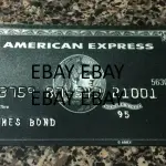 James Bond 007 - Moonraker 2 Piece Spy Camera - AMEX Replica Credit Card Set