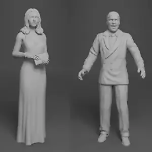 James Bond - The Spy Who Loved Me - Roger Moore XXX Jaws - 5 Figure Set - 1:24