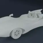 Speed Racer Mach 5 - 11 Figure Set - 1:35