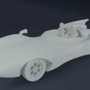 Speed Racer Mach 5 - 11 Figure Set - 1:35