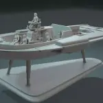 Fantastic Voyage Proteus 10" Submarine - Plus 14 Figure Set