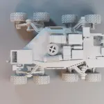Aliens - Hadley's Hope Jorden's Tractor plus 10 figures - 1:35