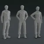 Fantastic Voyage Proteus - 5 Figure Set - 1:32 1:24