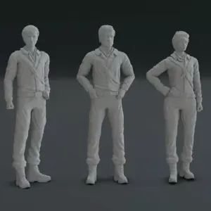 Fantastic Voyage Proteus - 5 Figure Set - 1:32 1:24