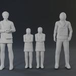 Lost in Space Characters - Dream Monster - 3D Printed - 1:24 scale