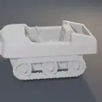GI Joe Adventure Team Mobile Support Vehicle - 3.75 inch tall figures