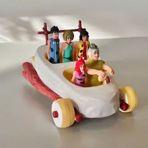 FLINTSTONES - Pebbles and Bamm Bamm - 6 Piece Set