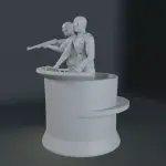 Jonny Quest - Villain Hover Craft - 1:24