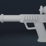 Captain Action - Laser Pistol - Various Sizes