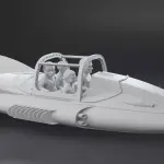 Gerry Anderson Supercar - 7 inches - 10 Figure Set - Seated and Standing