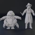 H.R. PufnStuf - 12 Figure Set - 1:24