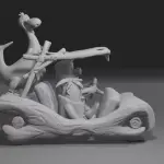 The FLINTSTONES - 6 Piece Set - 1:24