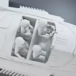 Gerry Anderson Supercar - 7 inches long - 5 Figure Set