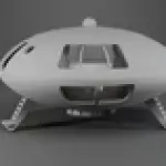 Lost In Space Play-COOL J2 Landed Robinsons Robot Dr Smith Chariot Space Pod 10"