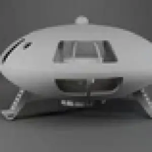 Lost In Space Play-COOL J2 Landed Robinsons Robot Dr Smith Chariot Space Pod 10"