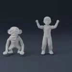 Speed Racer Mach 5 - 11 Figure Set - 1:35