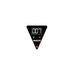JAMES BOND 007 - Key Finder Philips - REPLICA 3-t The Living Daylights with  Sticker