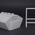 Batman - 1966 Bat Cave 15 Computer Set - 1:24