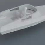 JAMES BOND 007 - 5 Boat Set - Moonraker Live and Let Die - Glastron 150
