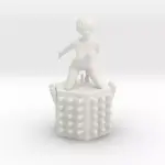 A CLOCKWORK ORANGE - MILK BAR MAIDEN FIGURE - 6 inches