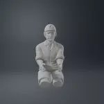 JAMES BOND 007 - LITTLE NELLIE - Q Connery Driver - 3 Figure Set -1:43