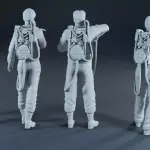 Ghostbusters - 10 Piece Set - 1:24 1:18