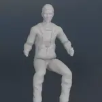VOYAGE TO THE BOTTOM OF THE SEA - FLYING SUB FIGURE SET - 1:32