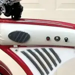 Pee Wee Herman - Burton Adventure Bike - 3D Printed - Triangular Decoration