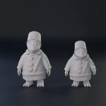 H.R. PufnStuf - 12 Figure Set - 1:24