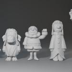 Dick Dastardly - 5 Figure Set - 1:24