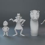 Beanie and Cecil - 5 Figure Set - 1:24