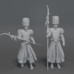 Wizard of OZ - Winkie Guard - 2 Figure Set - 1:18 Scale